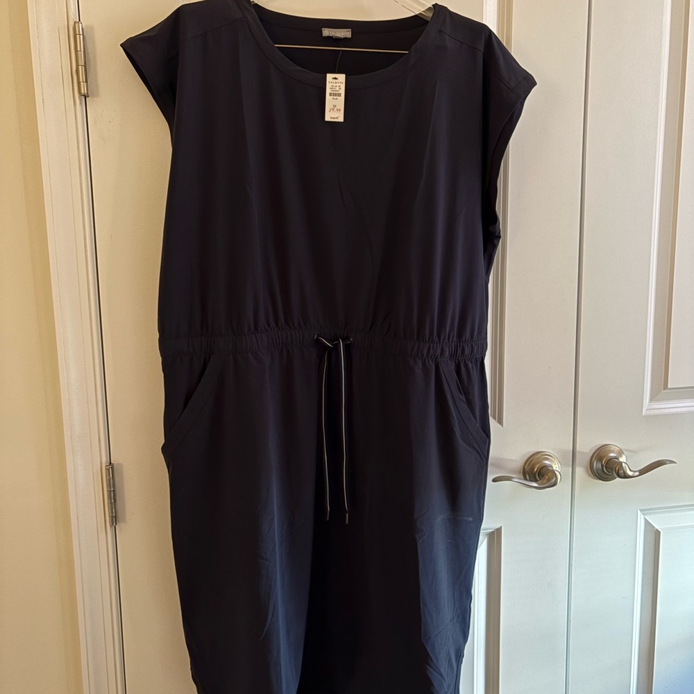 Talbots Navy Sleeveless Dress NWT Size 1X